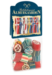 Almuegaarden - Skandinaviske flag bolcheblanding
