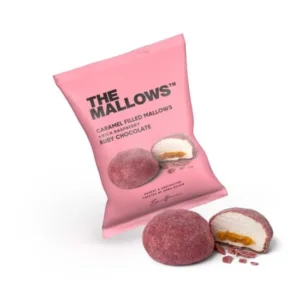 THE MALLOWS - CARAMEL FILLED MALLOWS + RUBY CHOCOLATE